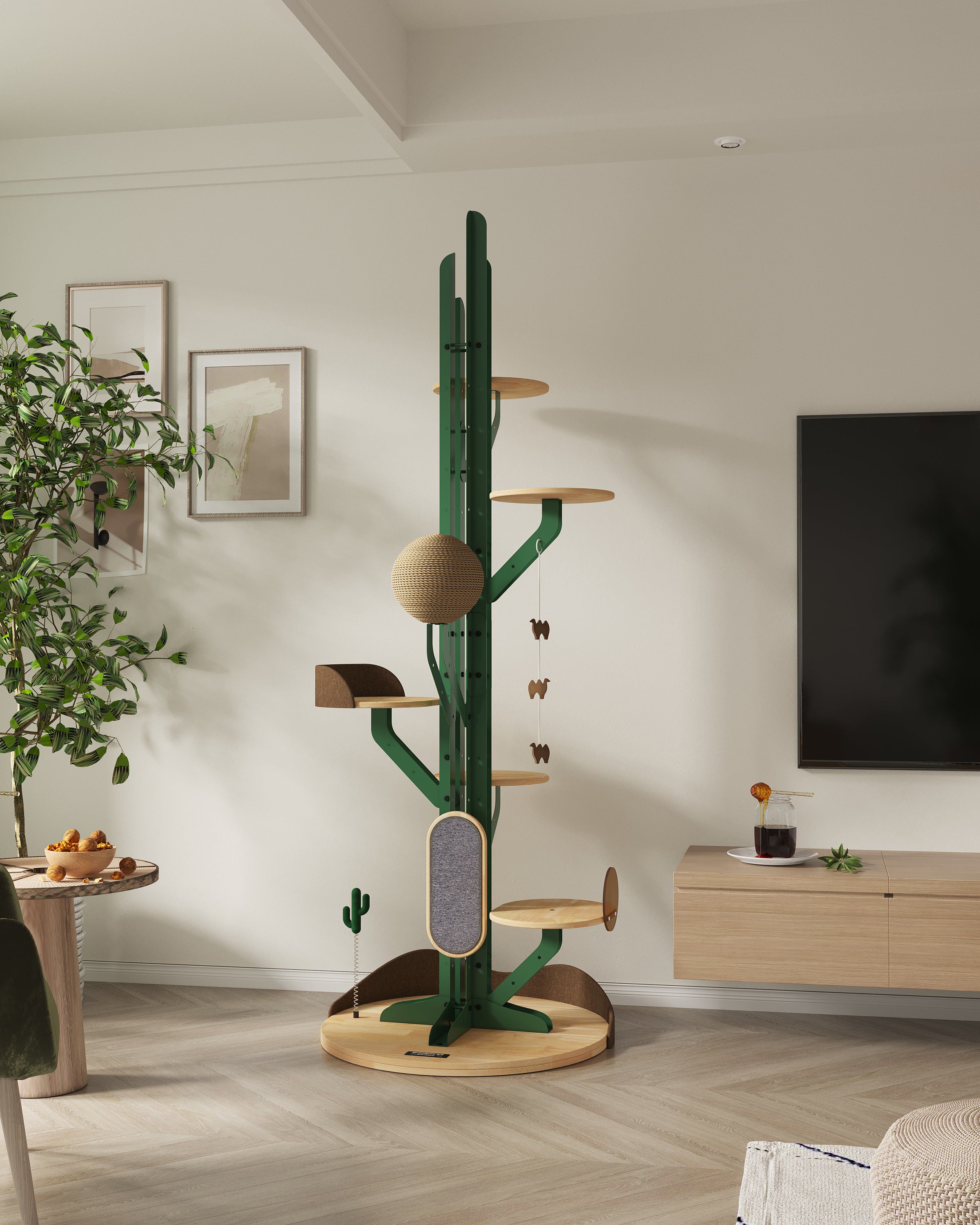 Cactahara Cat Tree and Scratcher