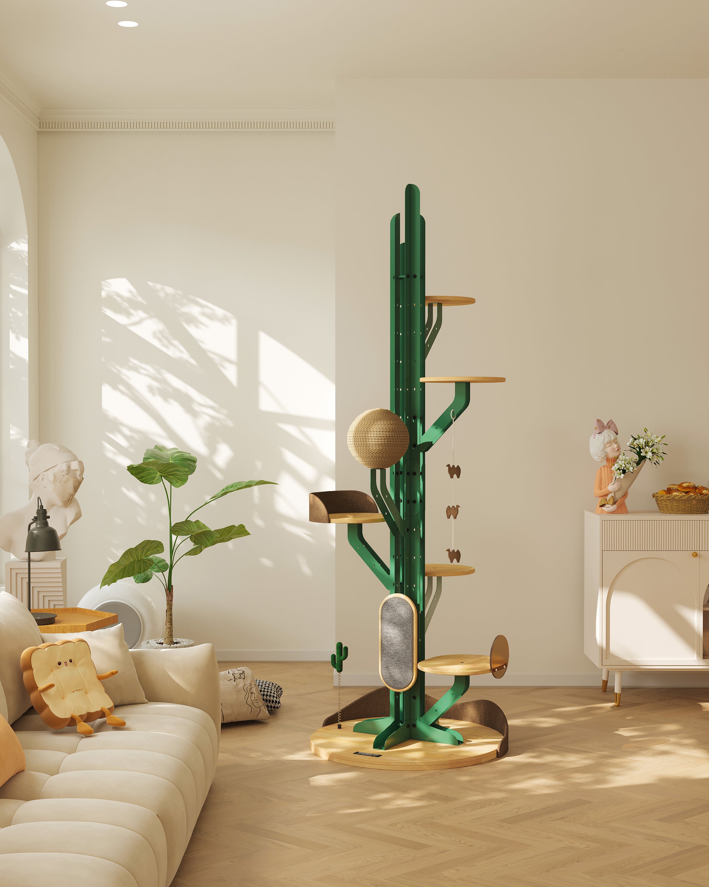 Cactahara Cat Tree and Scratcher