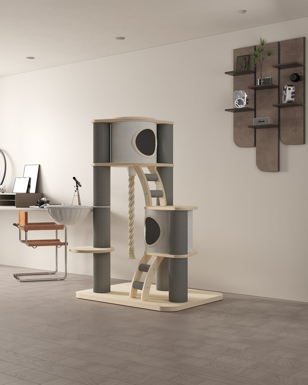 Modern Cat Tree and Playground