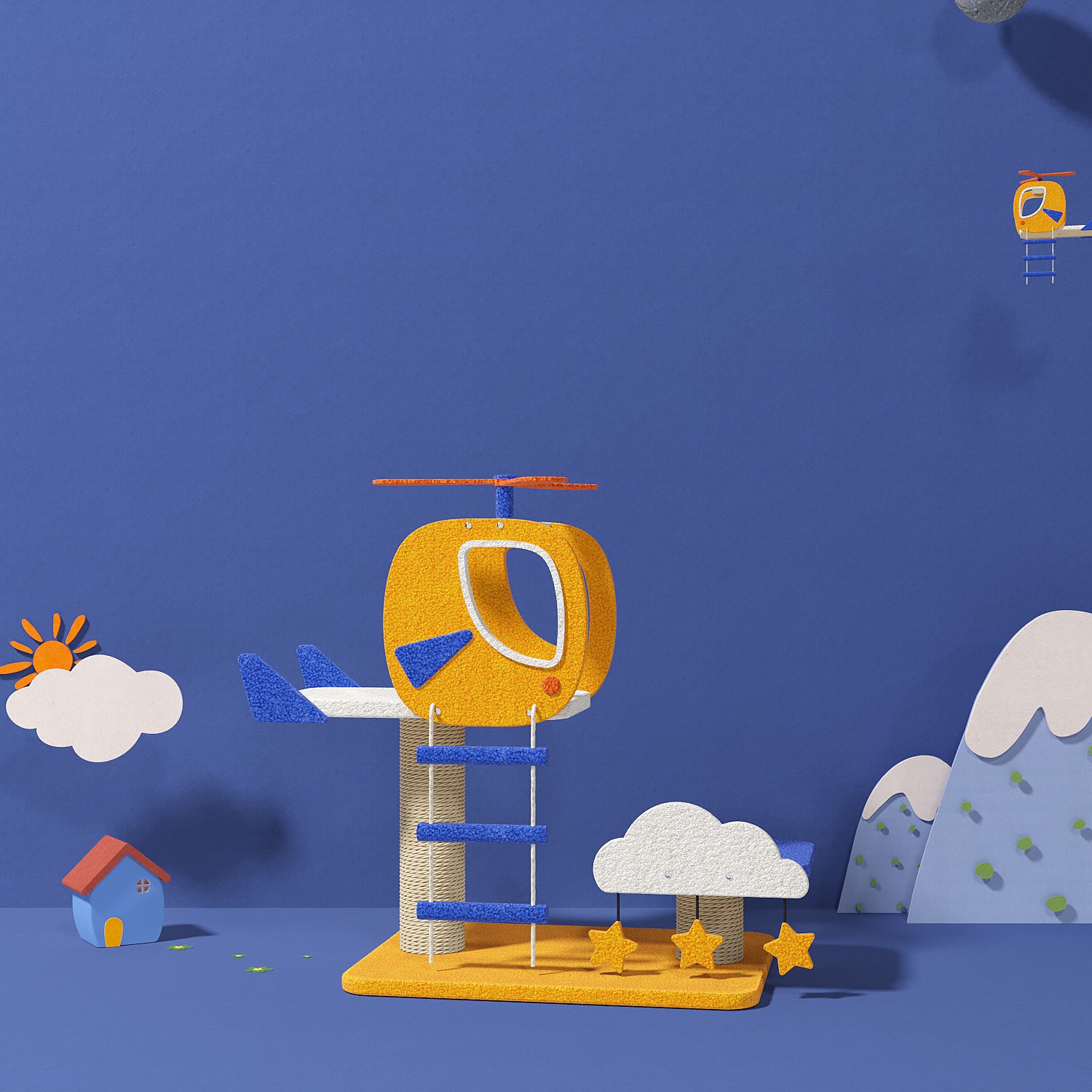 Air-Force Won Cat Tree