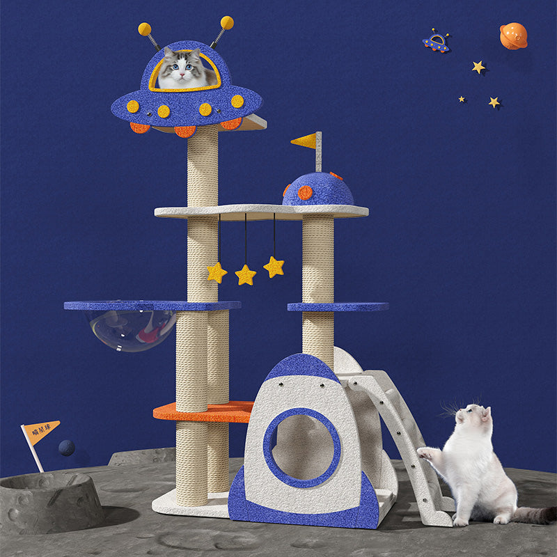 Star-Base Cat Playground