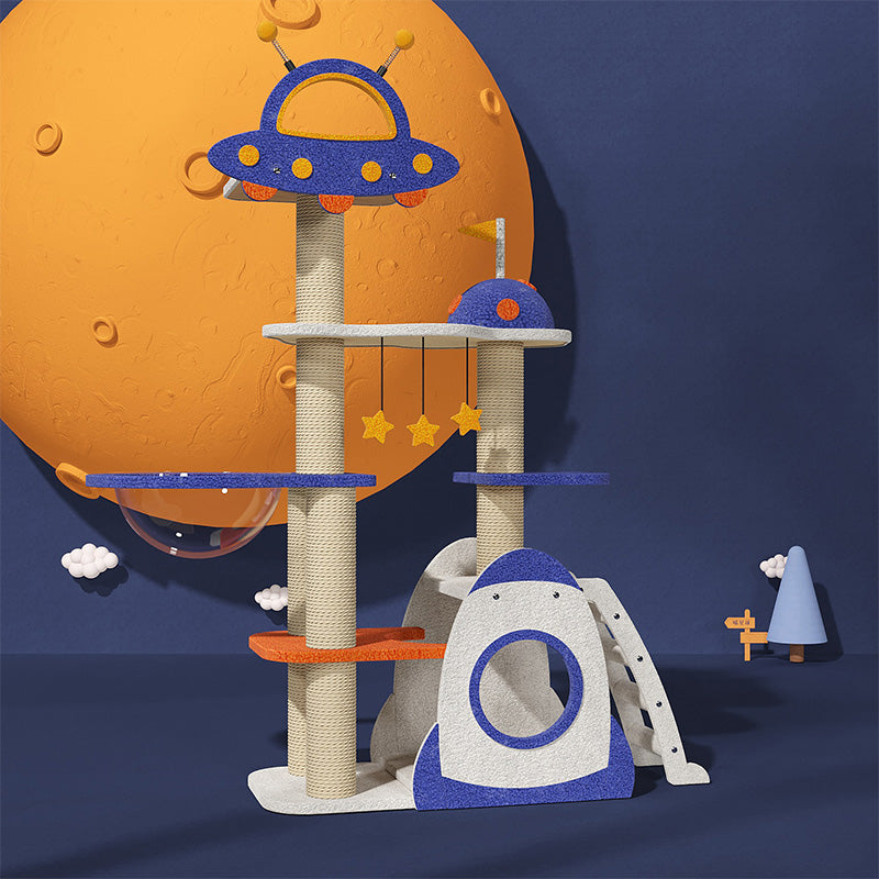 Star-Base Cat Playground