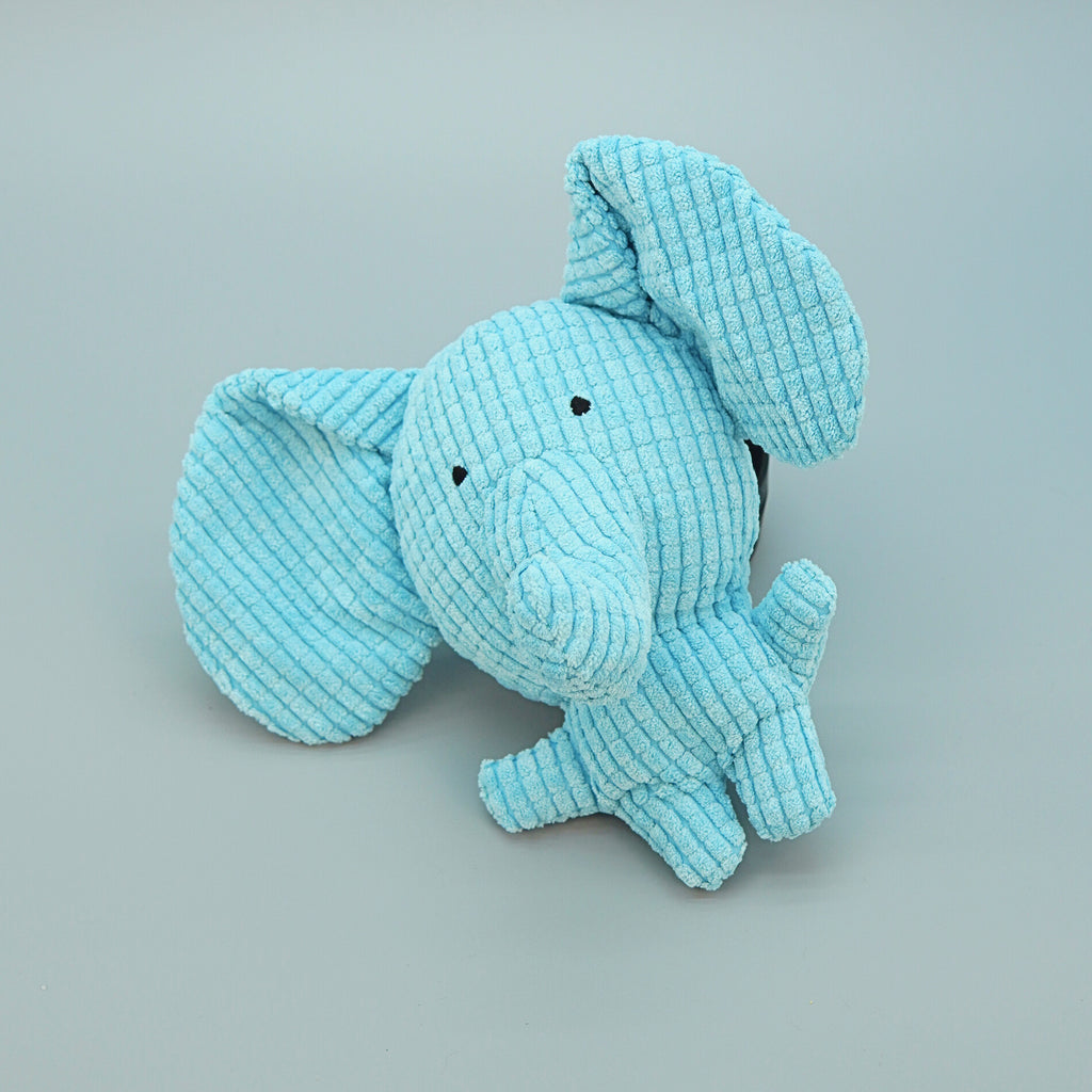 Plush Elephant Squeaky Interactive Dog Toy