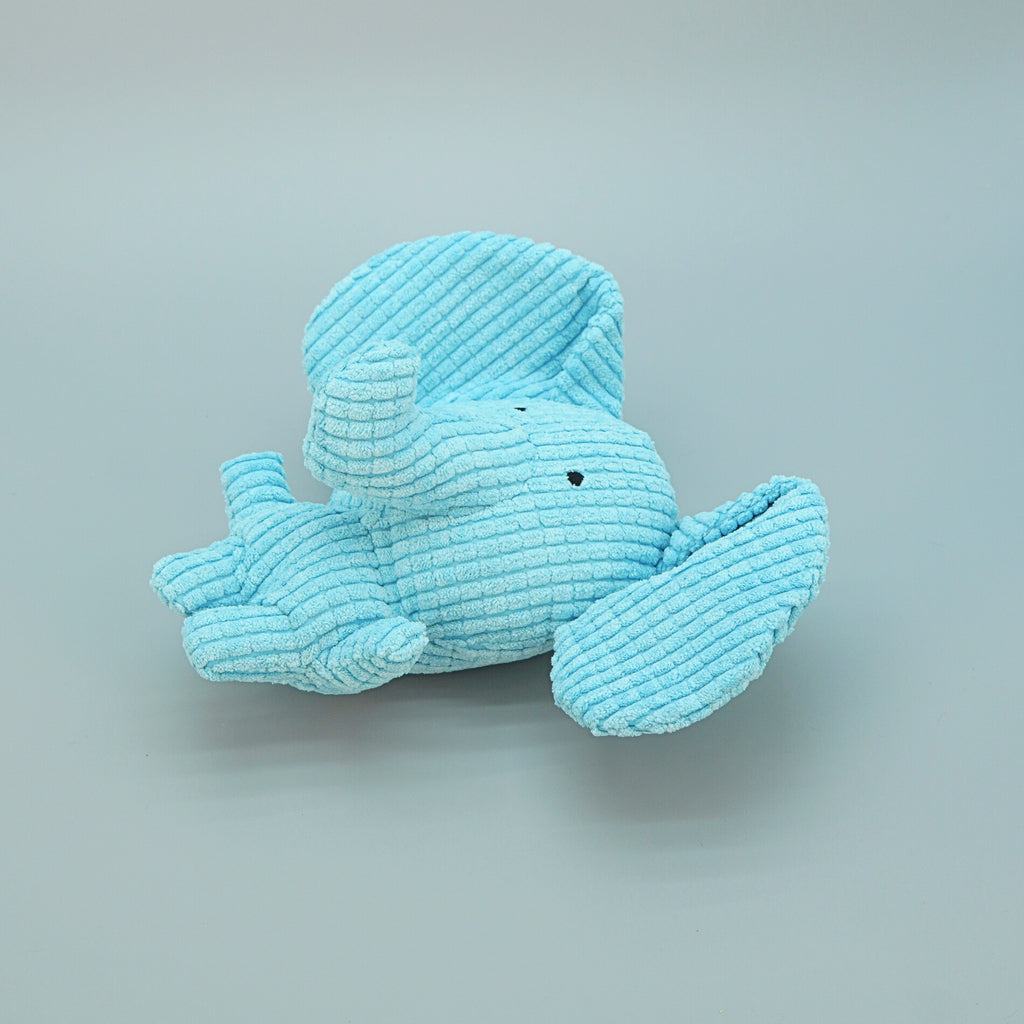 Plush Elephant Squeaky Interactive Dog Toy