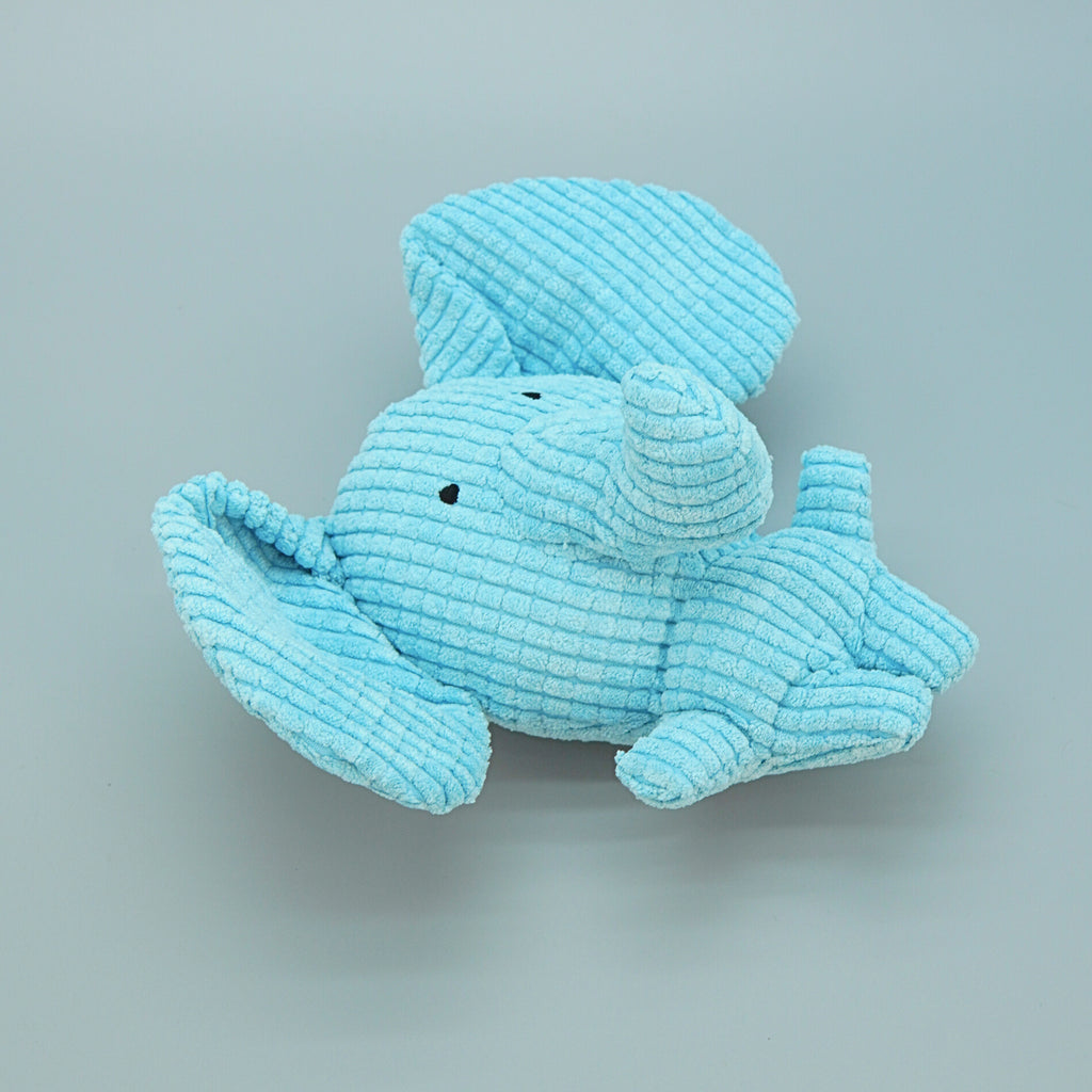 Plush Elephant Squeaky Interactive Dog Toy