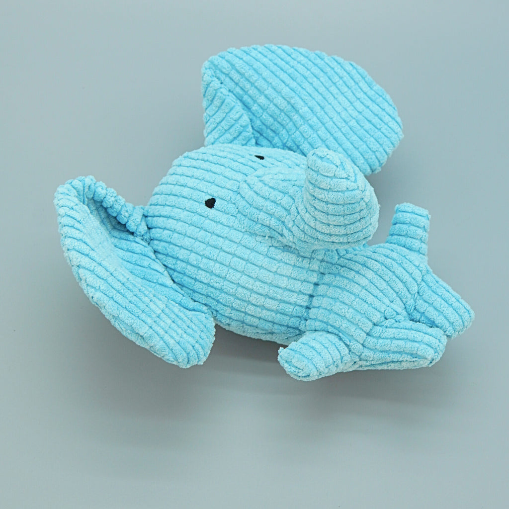 Plush Elephant Squeaky Interactive Dog Toy