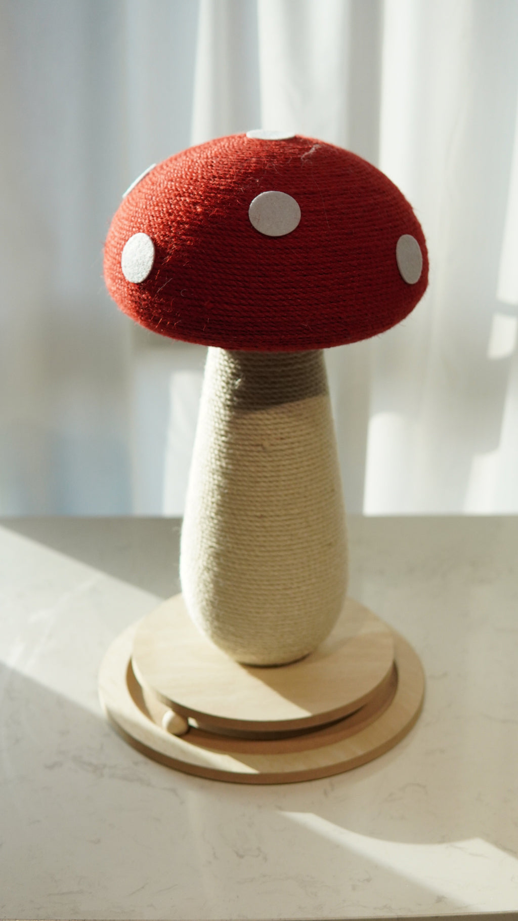 Mushroom Magic Cat Scratcher - full product view