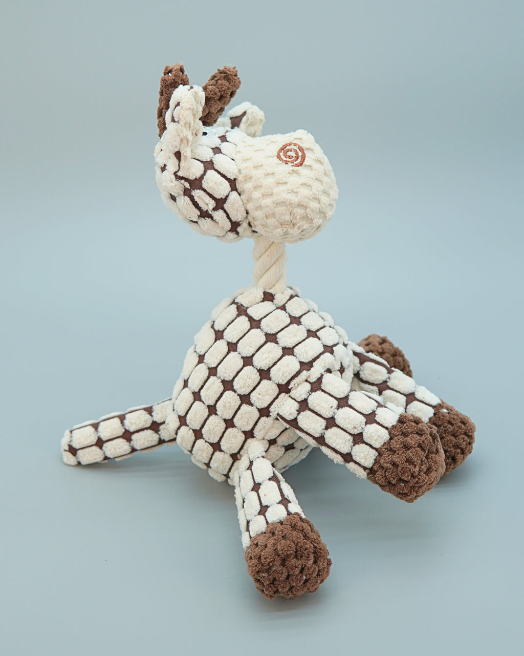 Donkey Plush Chew Toy with Squeaker for Dogs