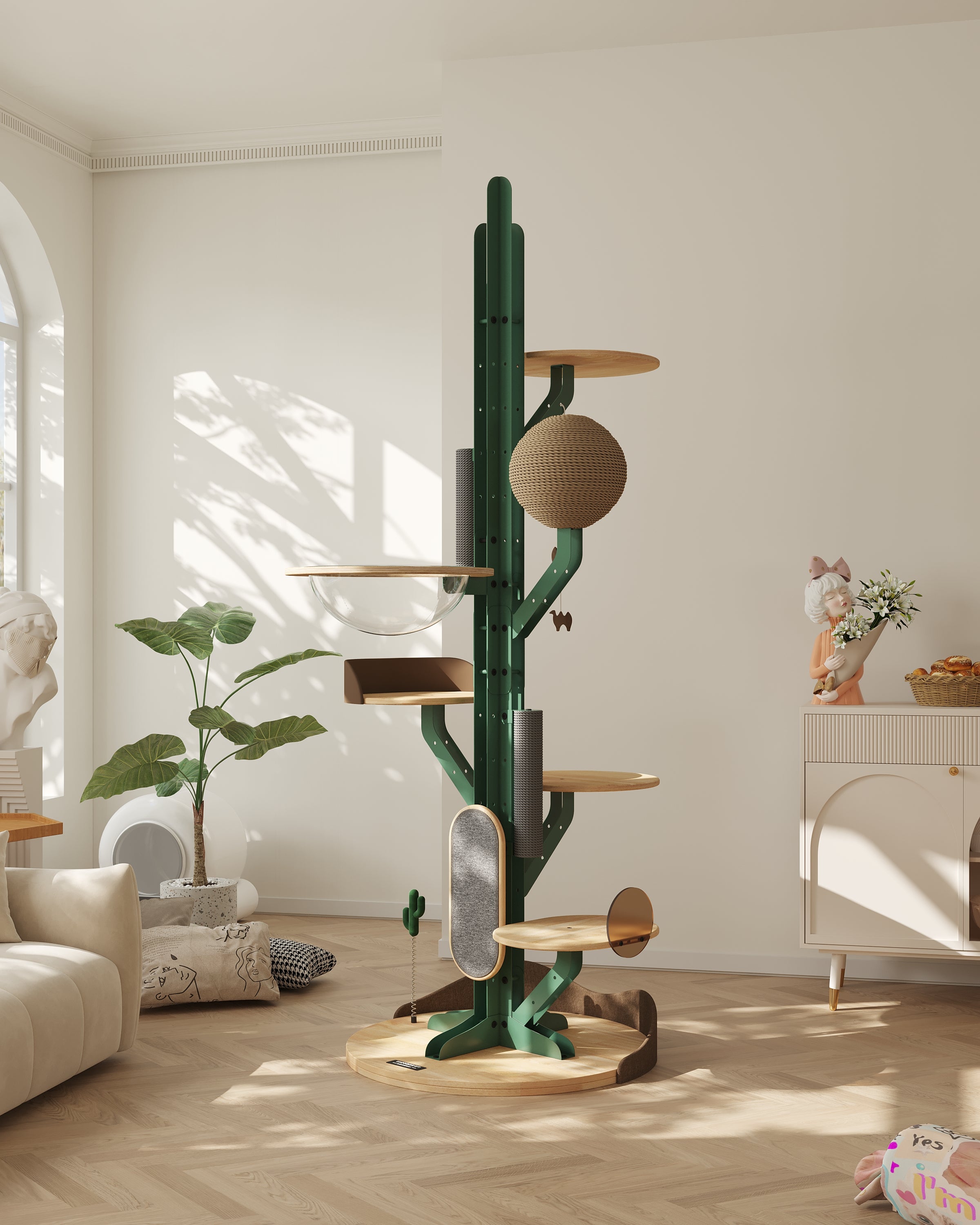 Cactahara Cat Tree and Scratcher