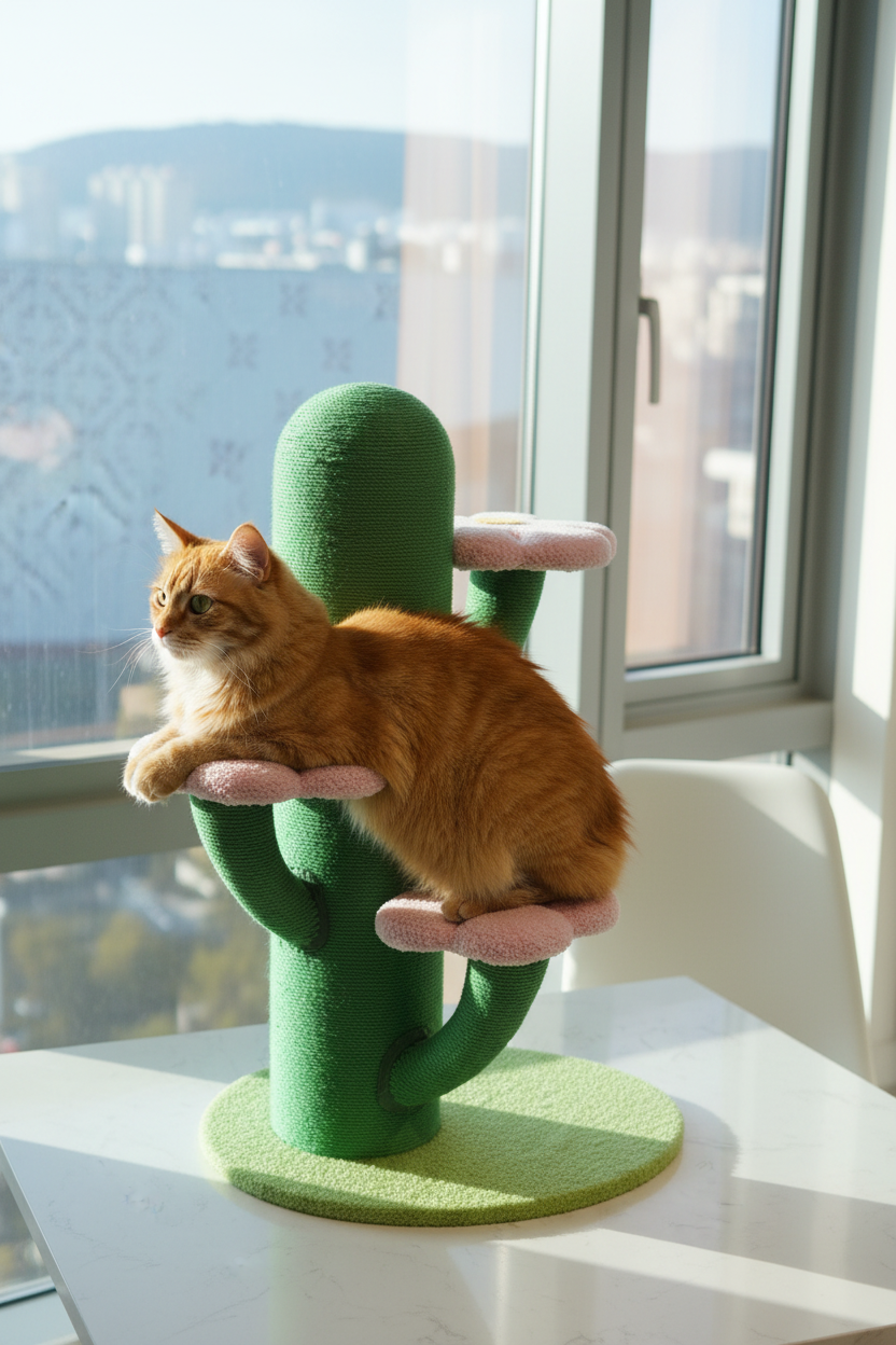 City Apartment with Cat