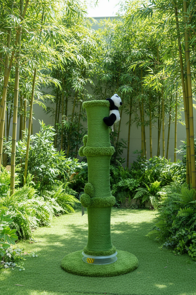 Garden Patio with Bamboo