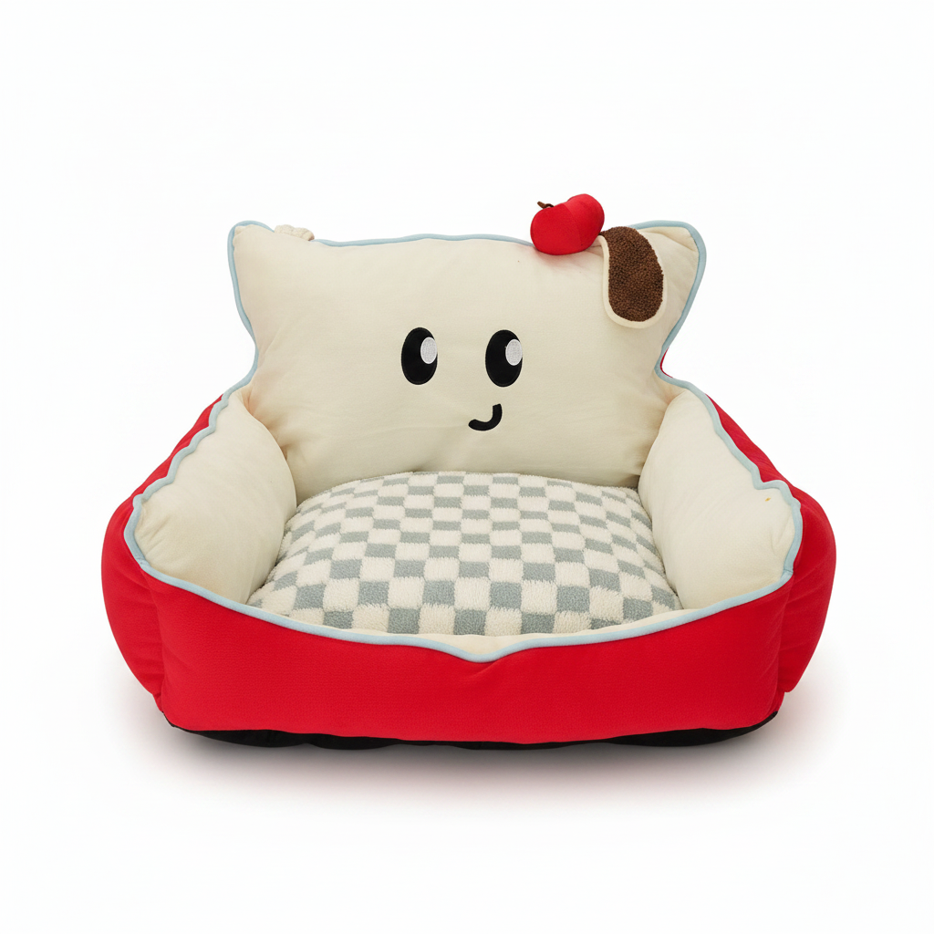 Pawstraight Puppy Sofa Pet Bed - front view