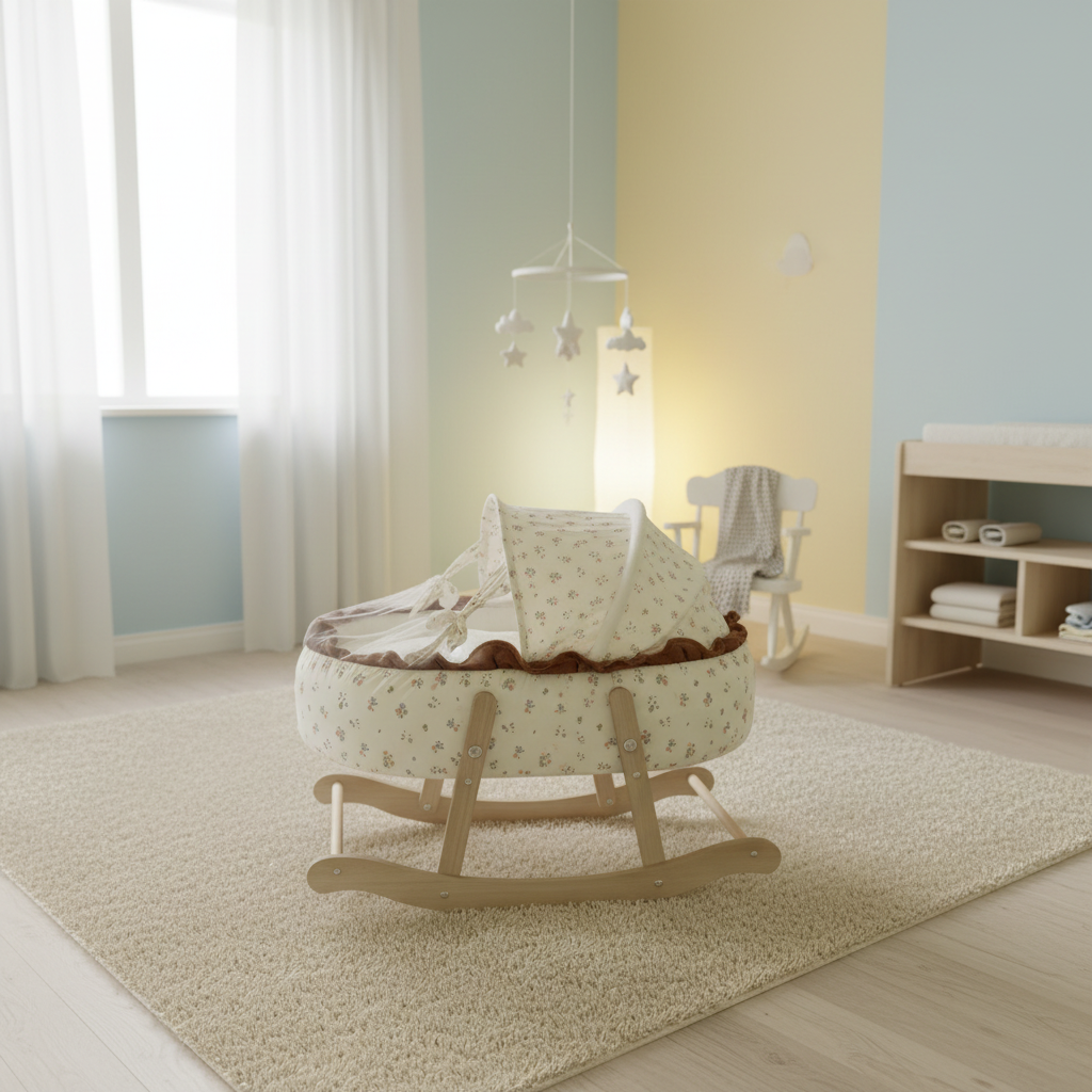 Modern nursery room